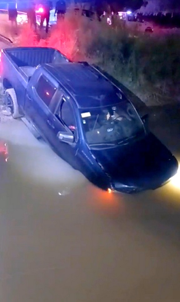 Accidente vial deja una persona lesionada y daños en el Colosio (3)