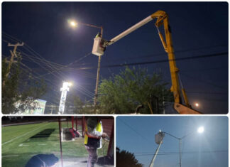 Reynosa refuerza jornadas nocturnas para mejorar servicios y espacios públicos