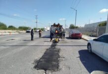 Rehabilitó Servicios Públicos calles de tres sectores de Reynosa