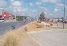 Realizó Servicios Públicos limpieza en calles, banquetas y Parque Lineal del Bienestar de Reynosa