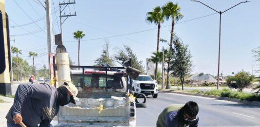 Instala COMAPA nuevos brocales en distintos sectores de la ciudad
