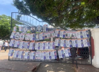 Buscadoras instalan buzones y tendederos en iglesias ante incremento de desapariciones en Chiapas