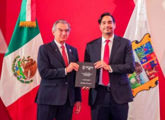 Rindió Alcalde Carlos Peña Ortiz su Segundo Informe de Gobierno ante el Gobernador Américo Villarreal Anaya y familias reynosenses
