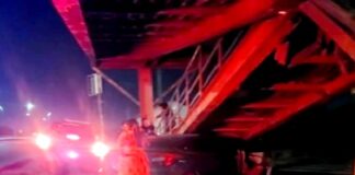 Accidente deja solo daños en carretera Río Bravo-Reynosa