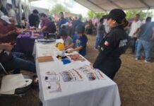 Acerca Guardia Estatal sus servicios a las familias de Jiménez a través de la Brigada Transformando Familias