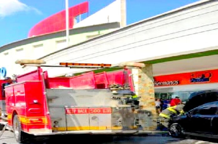 Conato de incendio en unidad deja daños materiales