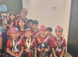 Con el apoyo del Gobierno de Reynosa, el equipo de Natación del IMD sube al podio