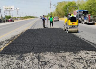 Reparó Servicios Públicos accesos principales a Reynosa
