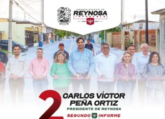 Carlos Víctor Peña Ortiz, destinó desde su Gobierno, en 5 años, más de 7,000 Millones de Pesos para infraestructura por medio del Programa de Obra Pública Más Grande en la Historia de Reynosa
