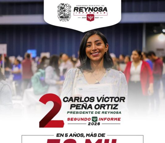 Durante 5 años de Gobierno Municipal, Reynosa creó más de 58 mil nuevos empleos