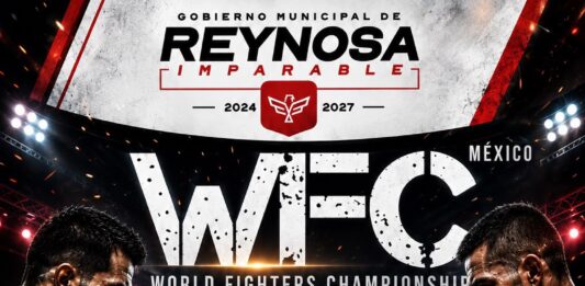 Invita Gobierno de Reynosa a disfrutar del WFC World Fighters Championship Round 2
