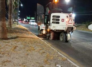 Mantiene Gobierno de Reynosa vías de comunicación limpias y seguras
