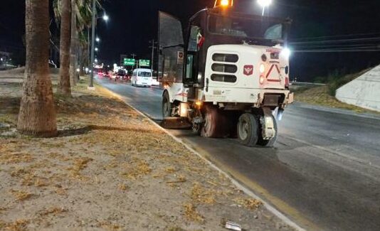 Mantiene Gobierno de Reynosa vías de comunicación limpias y seguras