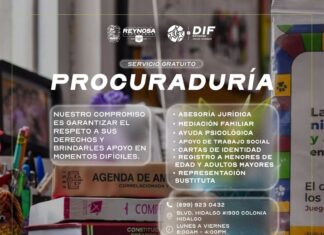 Brinda DIF-Reynosa asesoría y atención jurídica gratuita