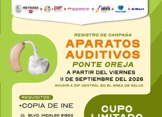 Inicia DIF-Reynosa registro para campaña de aparatos auditivos “Ponte Oreja”