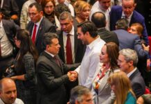 Asistió Alcalde Carlos Peña Ortiz a Informe de Gobierno en Ciudad Victoria