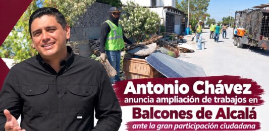 Antonio Chávez anuncia ampliación de trabajos en Balcones de Alcalá ante la gran participación ciudadana