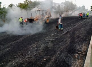 Rehabilita Gobierno de Carlos Peña Ortiz vialidades en distintos sectores de Reynosa