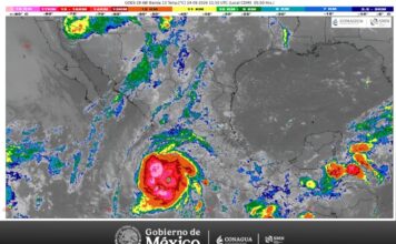 Casi 20 mil elementos participan en operativo por huracán Polo