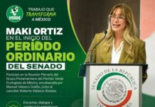 Participa Maki Ortiz en inicio del Periodo Ordinario del Senado e impulsa iniciativas para fortalecer la protección ambiental y los derechos de consumidores