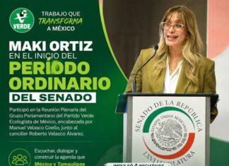 Participa Maki Ortiz en inicio del Periodo Ordinario del Senado e impulsa iniciativas para fortalecer la protección ambiental y los derechos de consumidores