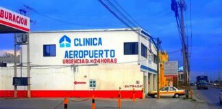 Reportan al parecer persona sin vida en clínica particular