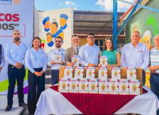 Unen Gobierno de Carlos Peña Ortiz, DIF-Reynosa y Clubes Rotarios esfuerzos para acercar “Sumando ciencia, restando miedos” a escuelas