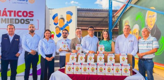 Unen Gobierno de Carlos Peña Ortiz, DIF-Reynosa y Clubes Rotarios esfuerzos para acercar “Sumando ciencia, restando miedos” a escuelas