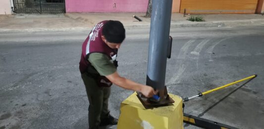 Realizó Servicios Públicos mantenimiento de infraestructura en calle Oaxaca