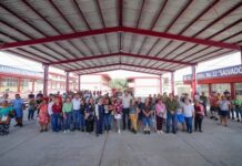 Llevó Carlos Peña Ortiz el Subsidio del Agua a familias de Jarachina Norte