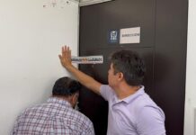 Trabajadores sindicalizados toman el Centro de Salud de Tampico inconformes con la designación como responsable del Dr. Raúl Moreno