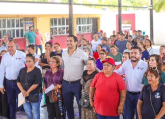 Beneficia Gobierno de Carlos Peña Ortiz a familias de la 15 de Enero con Subsidio del Agua