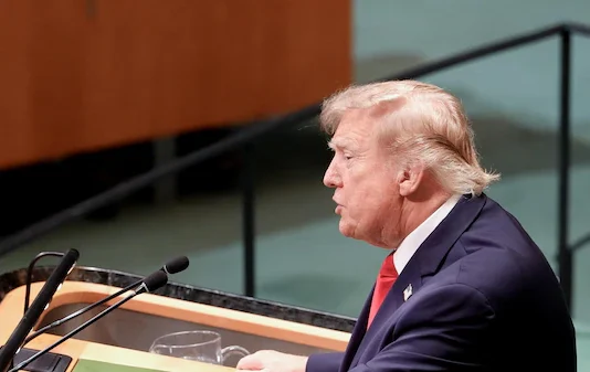 Trump acusa a México en la ONU de ser ‘epicentro’ del narco: ‘Es inaceptable que EU comparta su frontera’