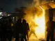 Petardos, bombas molotov y agresiones a medios en la marcha del 2 de octubre