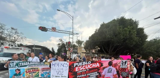 Sindicalizados del IMSS anuncian marchas en CDMX y 31 estados para este martes 13 de octubre