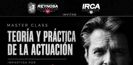 Invita Gobierno de Carlos Peña Ortiz a Master Class de actuación impartida por Ariel López Padilla