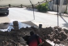 Atiende COMAPA fugas de agua potable en distintos sectores de Reynosa