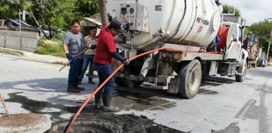 Realizó COMAPA sondeo de línea general en colonia Riberas de Rancho Grande