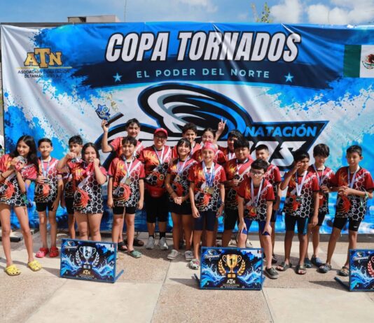 Destaca Equipo Dragones IMD en la Copa Tornados de Natación