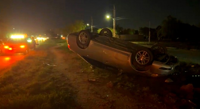 Accidente deja cuantiosos daños cercas del “Viaducto de la Muerte”