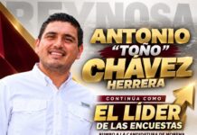 Antonio «Toño» Chávez Herrera, toma la delantera rumbo a la candidatura de Morena a la alcaldía de Reynosa en 2027