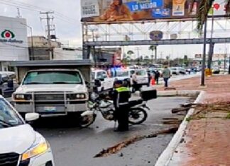 Chocan en el boulevard Morelos y deja un lesionado