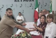 Entregan 547 constancias de capacitación laboral en CEDES de Altamira y Reynosa