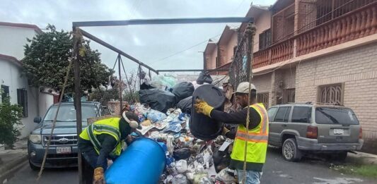 Exhorta Servicios Públicos de Reynosa a no tirar basura en la calle para evitar inundaciones