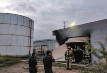 Protección Civil y Bomberos atendió el reporte de incendio