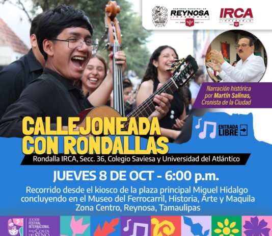 Invita Gobierno de Carlos Peña Ortiz a «Callejoneada con rondallas» en el marco del FICSM