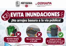 Exhorta COMAPA a evitar arrojar basura en calles y pluviales