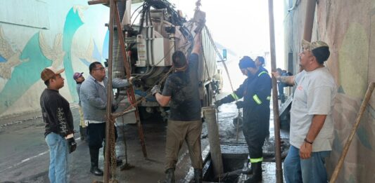 Dará COMAPA continuidad a trabajos de mantenimiento en paso a desnivel #1