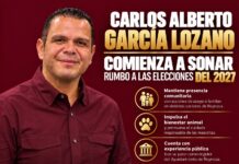 CARLOS ALBERTO GARCÍA LOZANO GANA PRESENCIA SOCIAL RUMBO A LAS ELECCIONES DE 2027