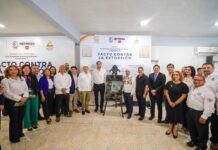 Suma Gobierno de Carlos Peña Ortiz esfuerzo por la seguridad con Estado, Federación y CANACO